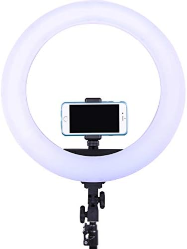 Dracast Halo Bi-Color LED180 | 18 ערכת תאורת טבעת וידאו לעומק 18